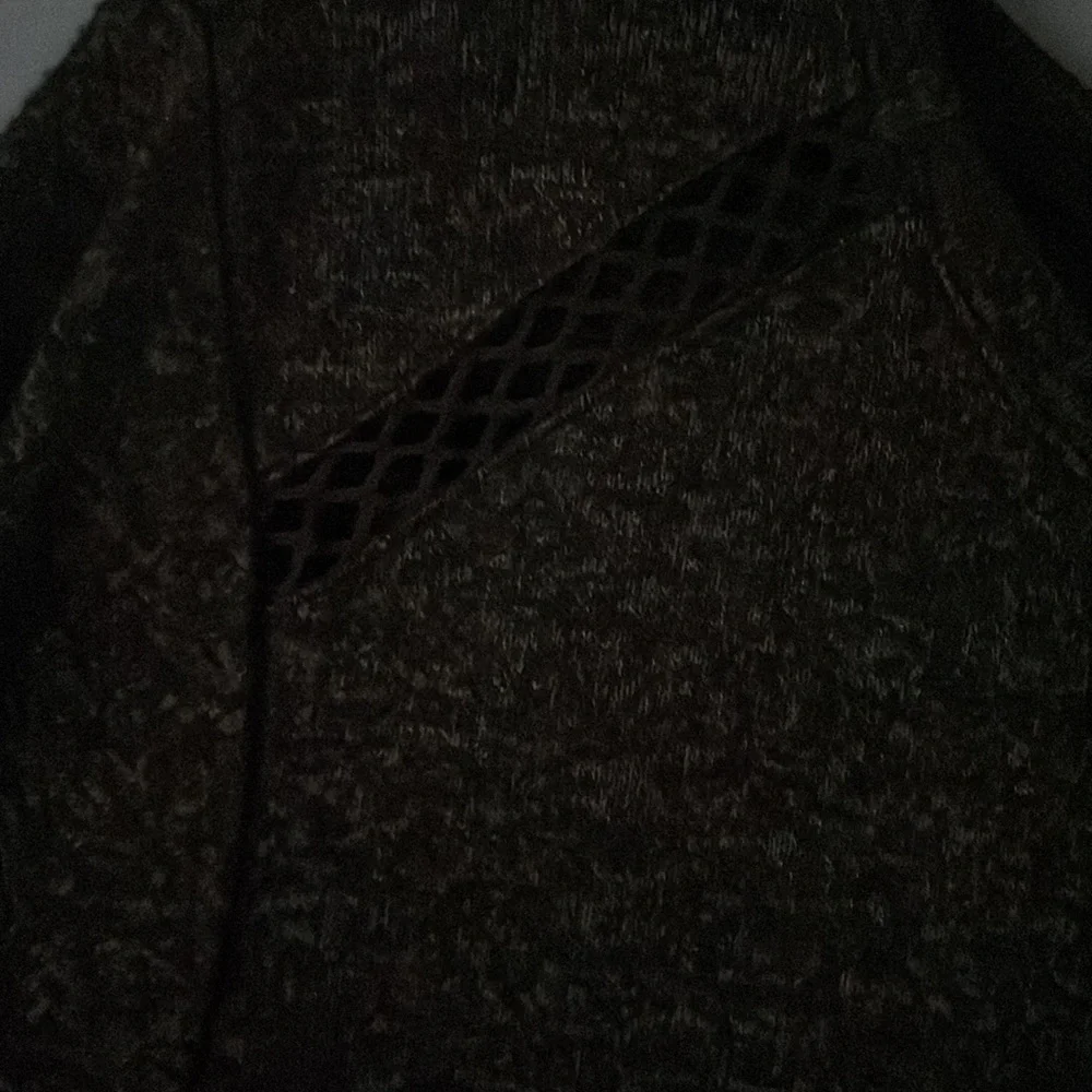 Lane Bryant size 14/16 olive marled short sleeve knit top. - Picture 3 of 5